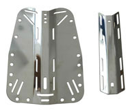 stainless steel backplate